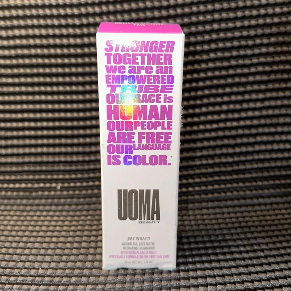 🆕Uoma Beauty Hydrating Foundation (White Pearl T2)